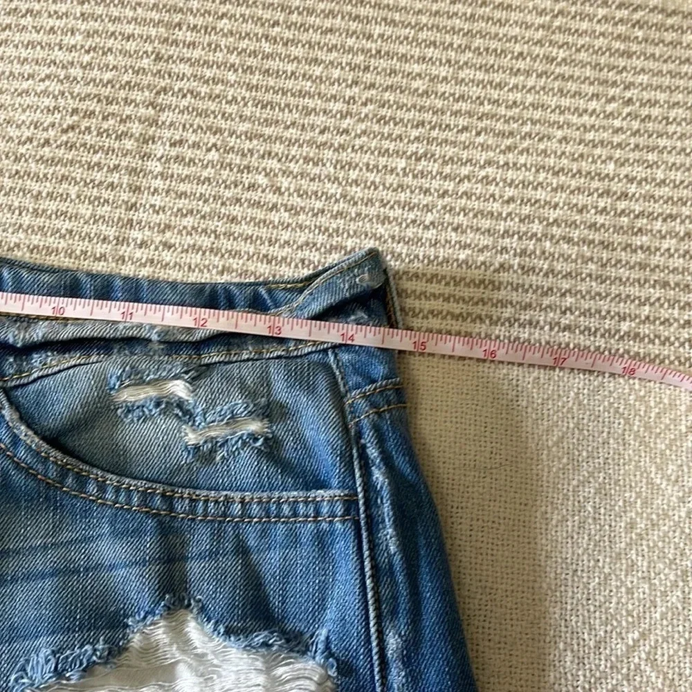 KANCAN Distressed Denim Shorts